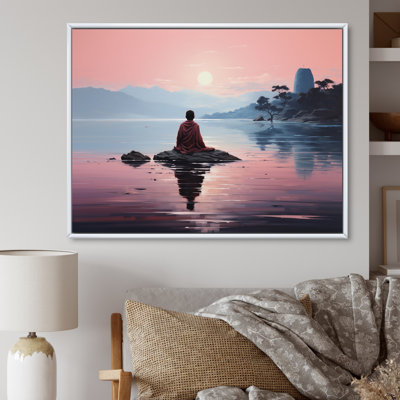 " Peach Buddhism Buddhist Serenity II "