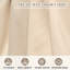 Parasol carré en porte-à-faux 10 'x 10' avec mât central beige (base non incluse)-1439403129-1439403131