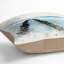Breakwater In The Baltic Sea In Abstract Square Throw Cushion-56280659-56280662