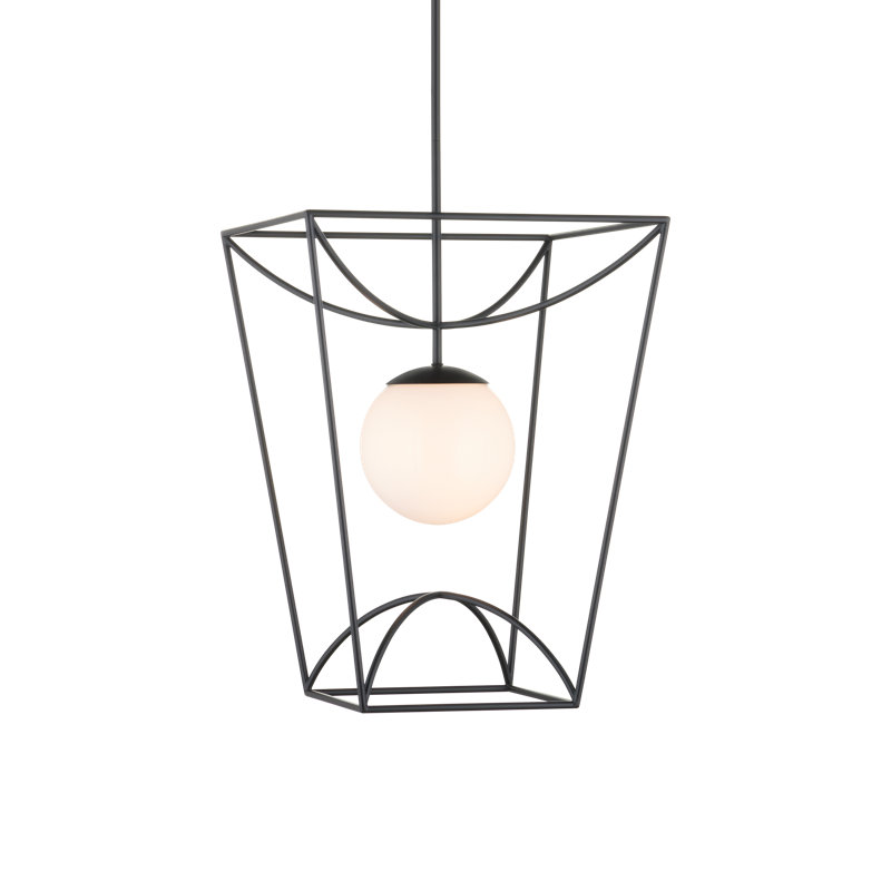 Rochefort Small Lantern, 28" H x 18" W x 18" D