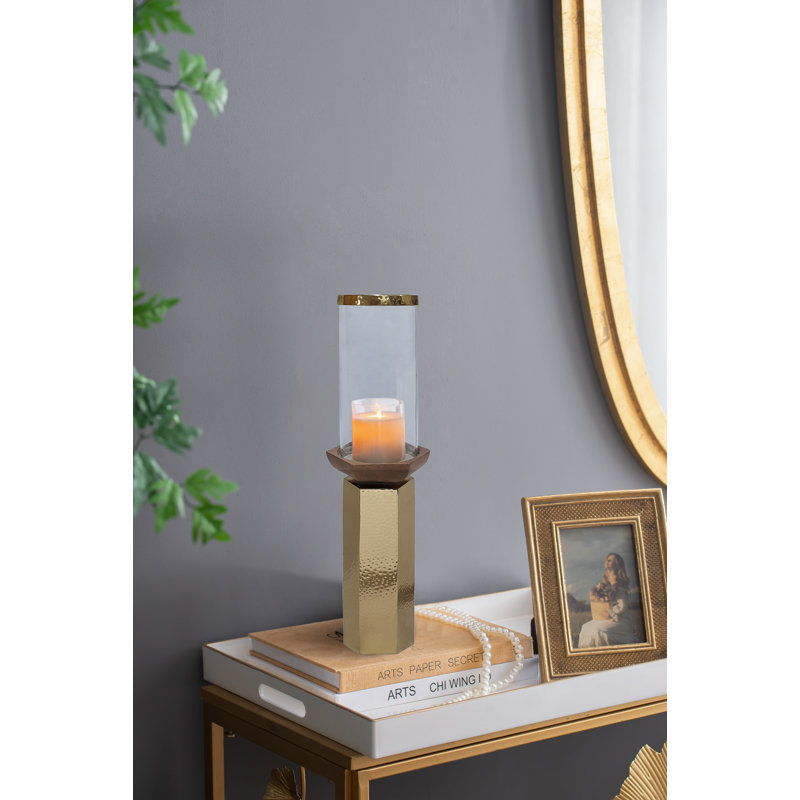 Ouragan de table 21,5 po, H 18,25 po x l 4,25 po x P 4,25 po