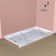 ABC6032L/1-W 60'' W 32'' D Rectangular Triple Flange Shower Base
