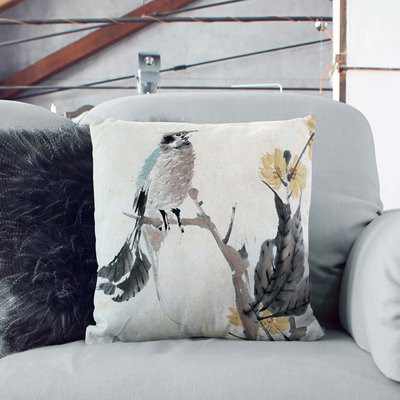 Floral Square Cushion