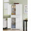 Armoire de cuisine de 71 po Shannara, armoire de rangement haute avec tablettes réglables, 1 tiroir, 4 portes, armoire de rangement autoportante pour salle à manger, salon, cuisine, blanc-997278855