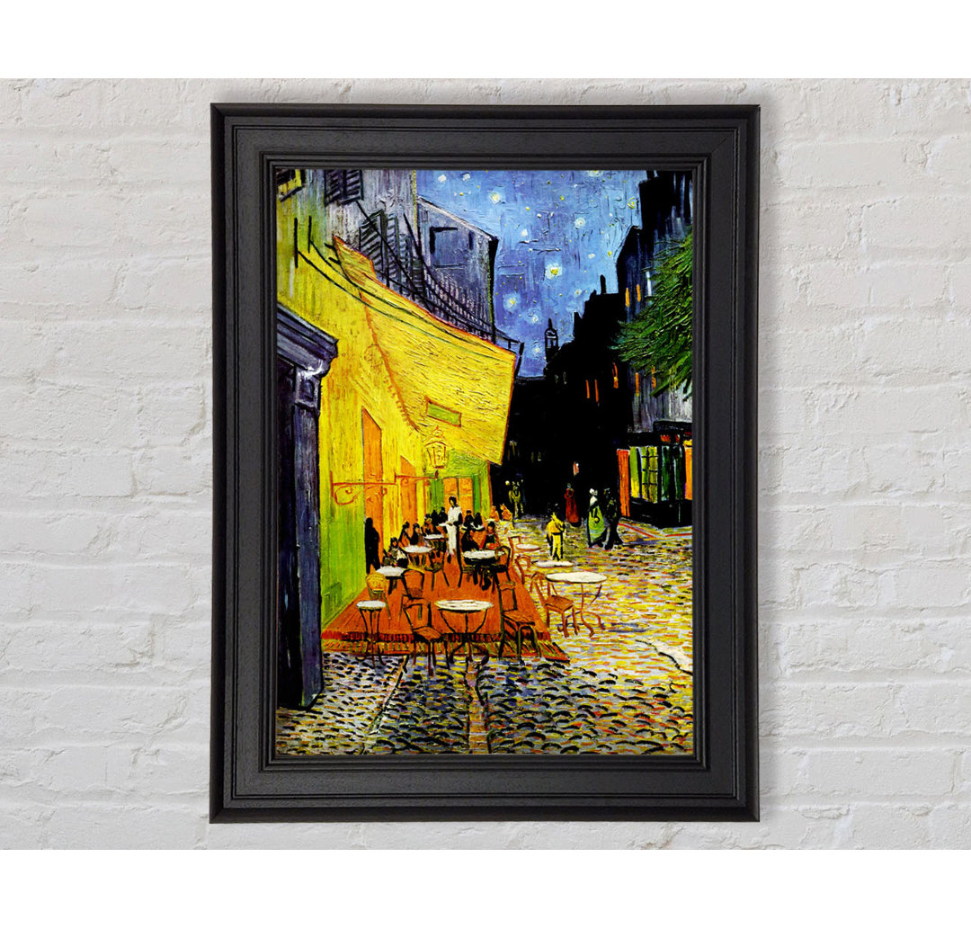 Van Gogh Cafe Terrace 2 Gerahmter Druck