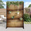 72"x 47" Outdoor Rectangular Metal Privacy Screen-113468612