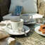 Argon Tableware - Classic Teacup & Saucer Set - 200ml - White