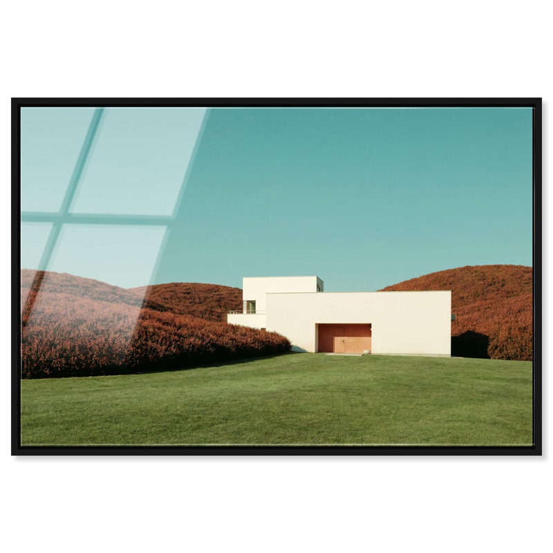 Surreal Architecture High-Gloss Frameless Acrylic Glass Wall Art Landscape & Nature Print by Oliver Gal, Ready to Hang, 15 x 10
