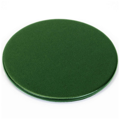 Comiskey Leather Round 1 Piece Coaster