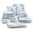 30-Piece Square Porcelain Dinnerware Sets, Service For 6-116490903-91149945