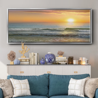 Dawn Rays- Framed Canvas