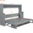 Full Size Bed With Hydraulic Desk, Gray, Space - Saving For Multifunctional Rooms In Flats, Frame, And Mattress Storage-191700968