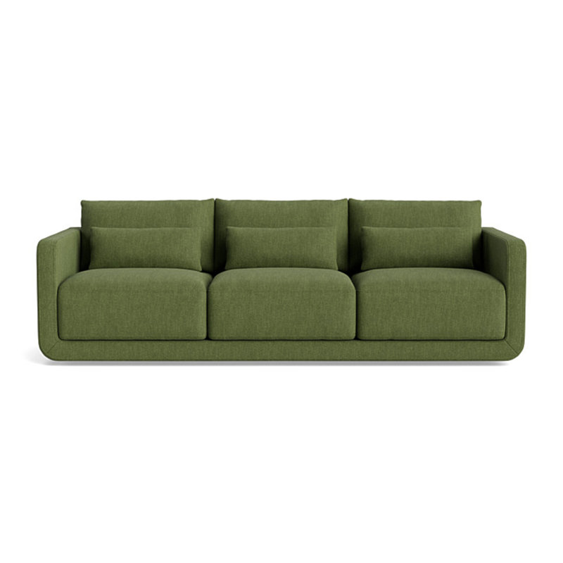 Eva Sofa (95"), Performance Weave - Basil