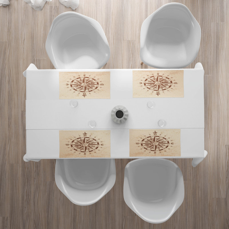 Polyester Abstract Rectangle Placemat