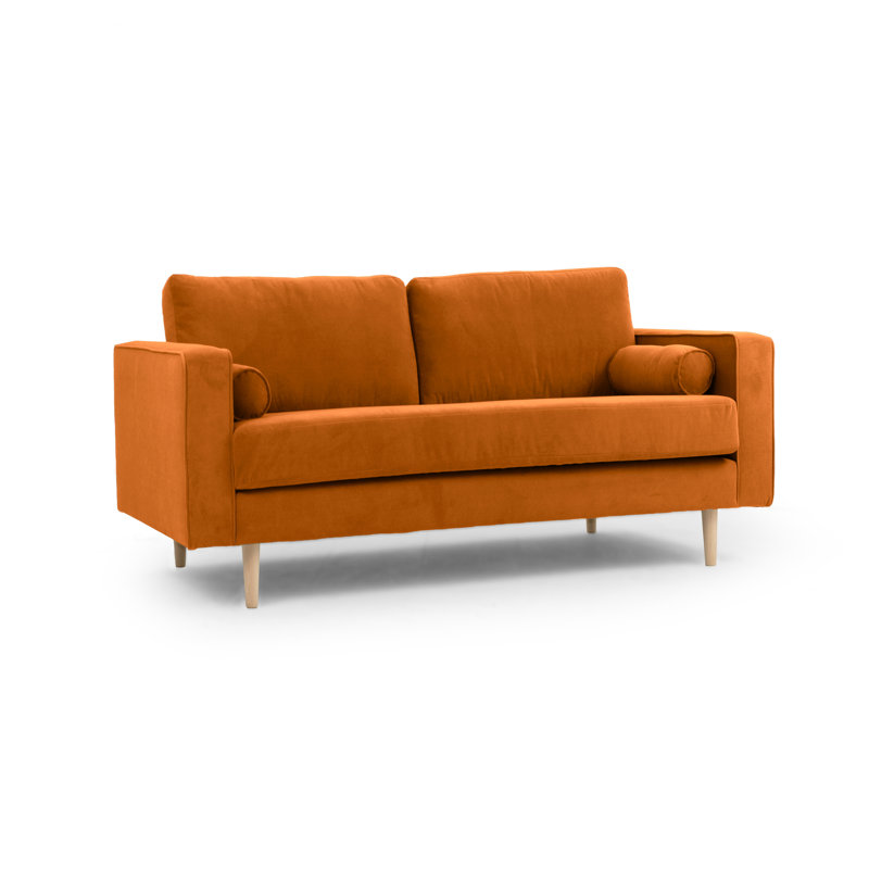Boubacar Sofa, Natural, Burnt Orange, 2