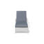192cm Long Reclining Single Chaise with Cushions-26297078-26297077