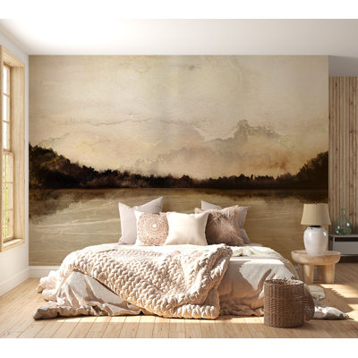 Peel & Stick Landscape Wall Mural - Whispers Of Distant Shores