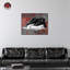 «Guts And Glory Sneakers», impression de citations sur toile par Notoriart-104453811-104453819