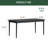 Turned Leg Solid Wood Dining Table-747473880