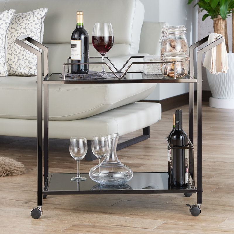 Chariot-bar de cuisine contemporaine Babbitt