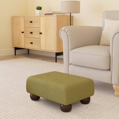 Autryville Wood Bun Feet - Fabric