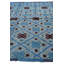 Tapis bleu 8 x 10 Philip