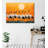 Stylish Decorative Canvas Painting, 19.7 x 27.6 Inches | High-Quality 50% Cotton / 50% Polyester with Digital Printing | Sturdy Wooden Frame (0.8 x 0.8 Inches) | Perfect for Living Room, Bedroom, or Office Decor