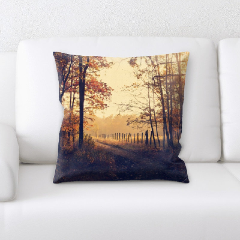 Illuminated Microsuede Reversible Throw Pillow