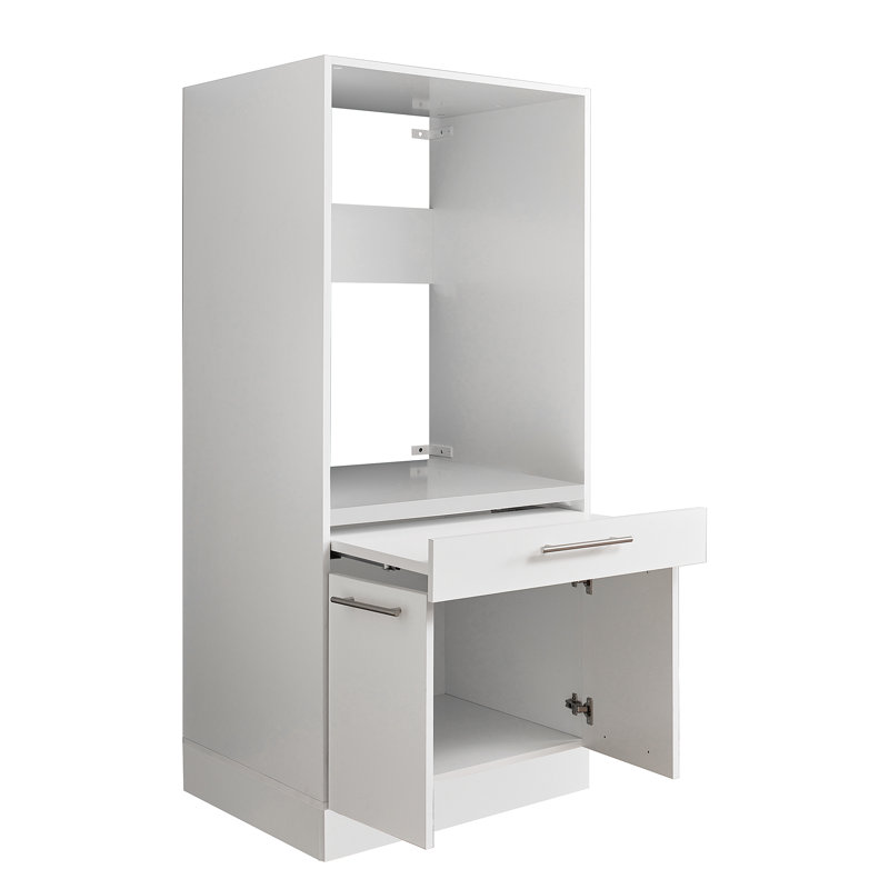 Laundreezy Washing machine surround cabinet – Width: 68 cm, White