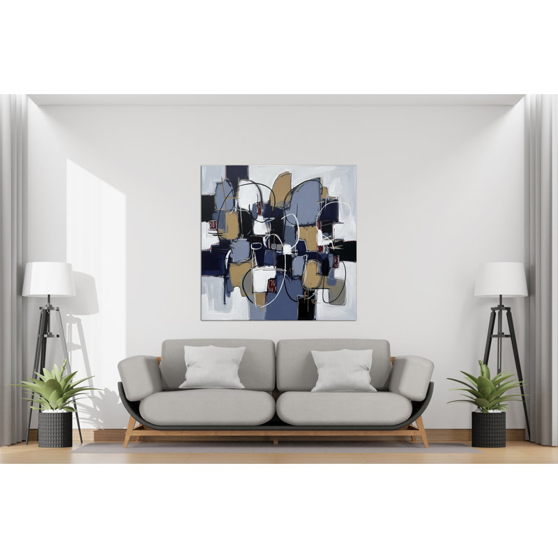 Acrylic Algorithms, 54" H x 54" W