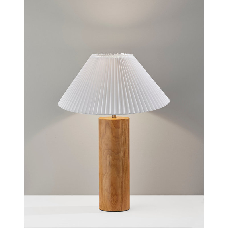 Lampe de table Marta, Chêne