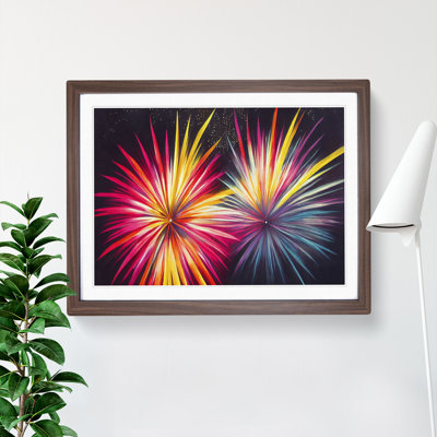Delicious Fireworks - Single Picture Frame Print