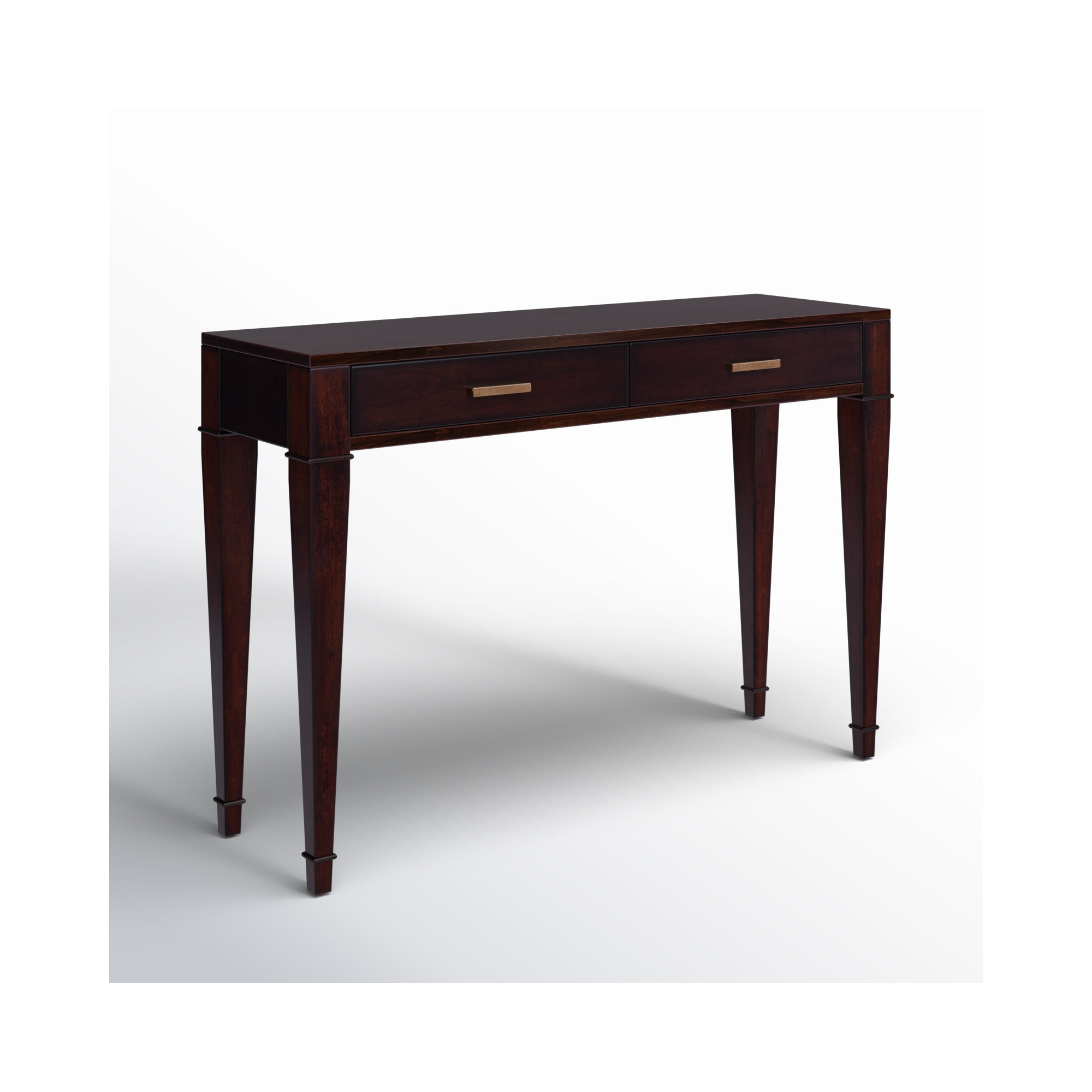 Mazekine 45" Console Table, Dark Cherry