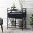 Luders 26" Serving Bar with 1 Drawer and Metal Frame