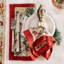 Winter Garden Wreath 100% Cotton Square Napkins-1433710772