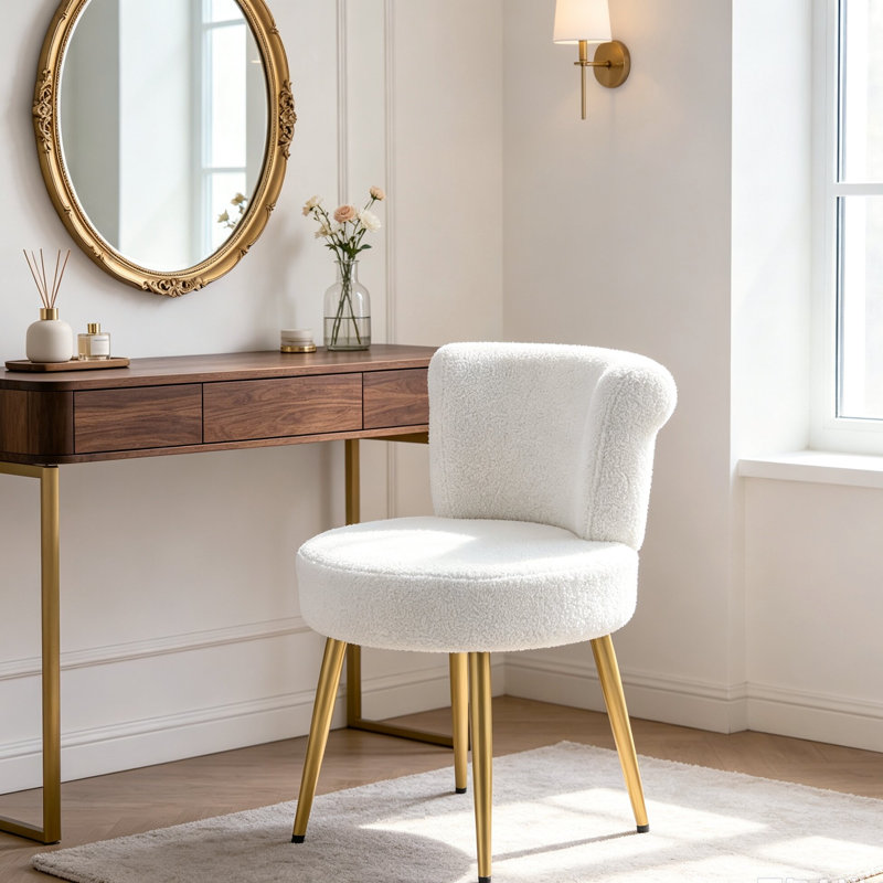 Particle Board Accent Stool