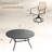 6-Person Outdoor Dining Set With Swivel Rattan Chairs-2130651651