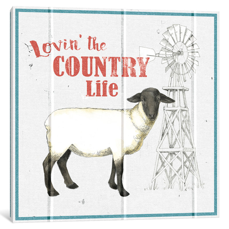 «Farm to Table I», impression sur toile, H 37 po x l 37 po x P 1,5 po, Toile tendue, Pas de tapis