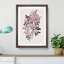 Redleaf Rose Flowers Illustration - Framed Print-55598179-55598181