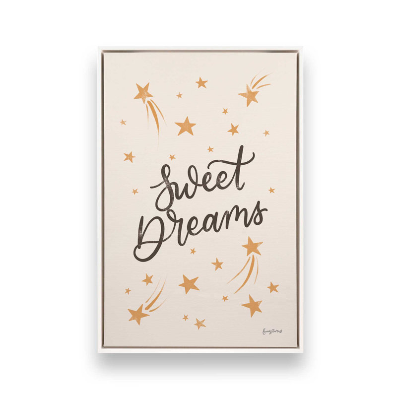 Cosmic Dreamer, reproduction sur toile, Cadre flottant blanc opaque, H 48,75 po x l 32,75 po