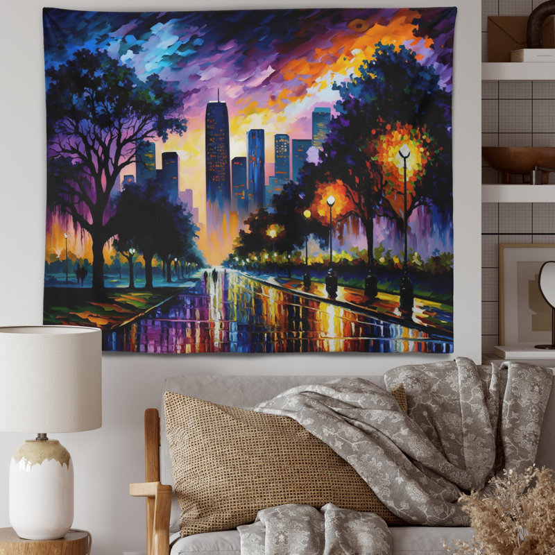 Polyester Tapestry, 32" H x 39" W