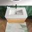 Meuble-lavabo mural avec surface solide et 2 tiroirs à fermeture en douceur-330642044-303615347-330642045