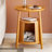 17.72" Solid Wood Round Coffee Table-551028322