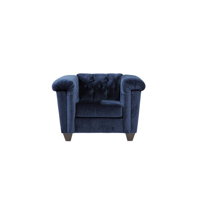Fauteuil en polyester touffeté 47 po