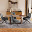 Chaise simple en chenille de couleur unie-2050133106