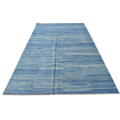 Tapis bleu 6 x 10 Pinkerton