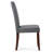 Acadian Andover Upholstered Parson Dining Chair with Tufted Backrest and Solid Wood Frame-1080400348