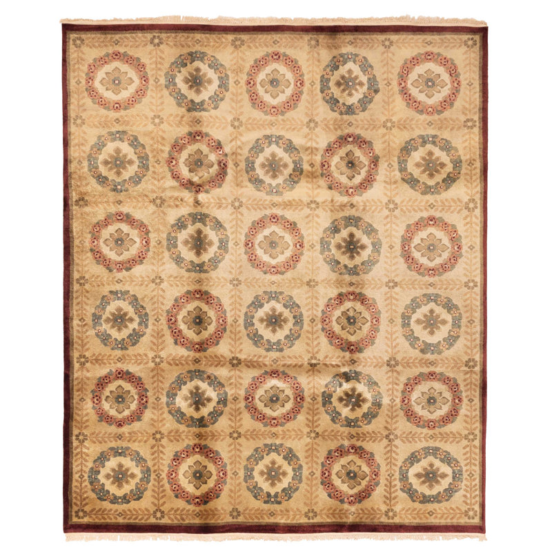 British Raj Khaki Rug 8'2" x 9'10"