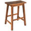 Style Counter Height Stools (2) - Walnut, Space Saving Idea Walnut Kitchen For Small Rooms