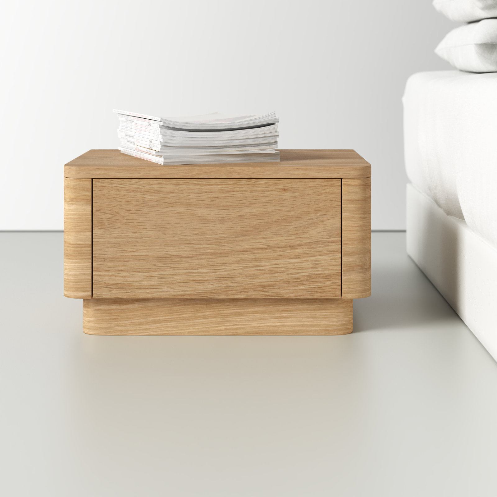 Mille 1 - Drawer Nightstand, Oak